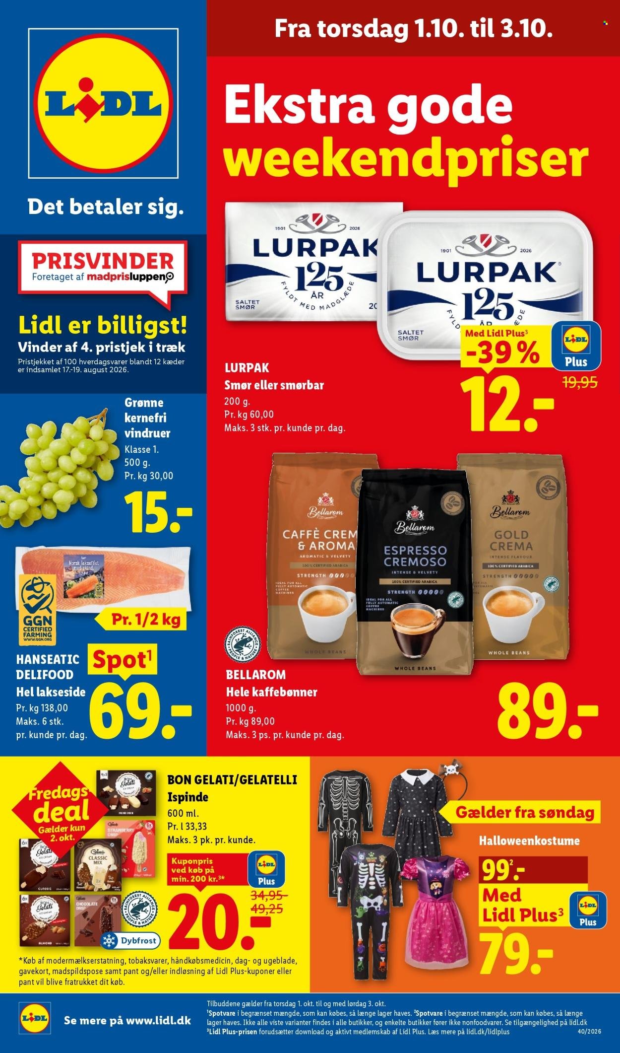 LIDL tilbudsavis - Fra søndag den 27. september 2026