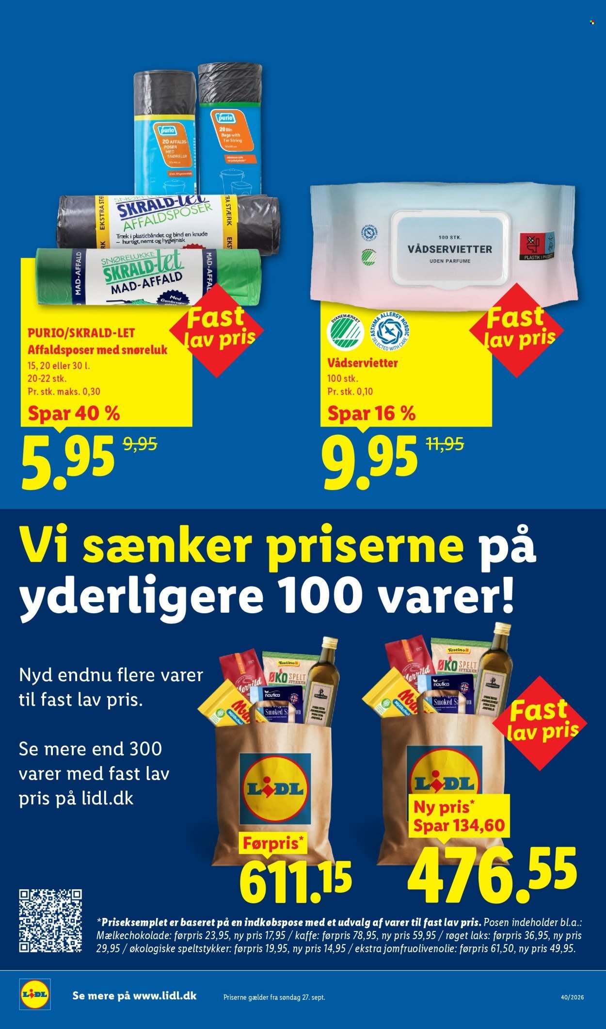LIDL tilbudsavis - Fra søndag den 27. september 2026