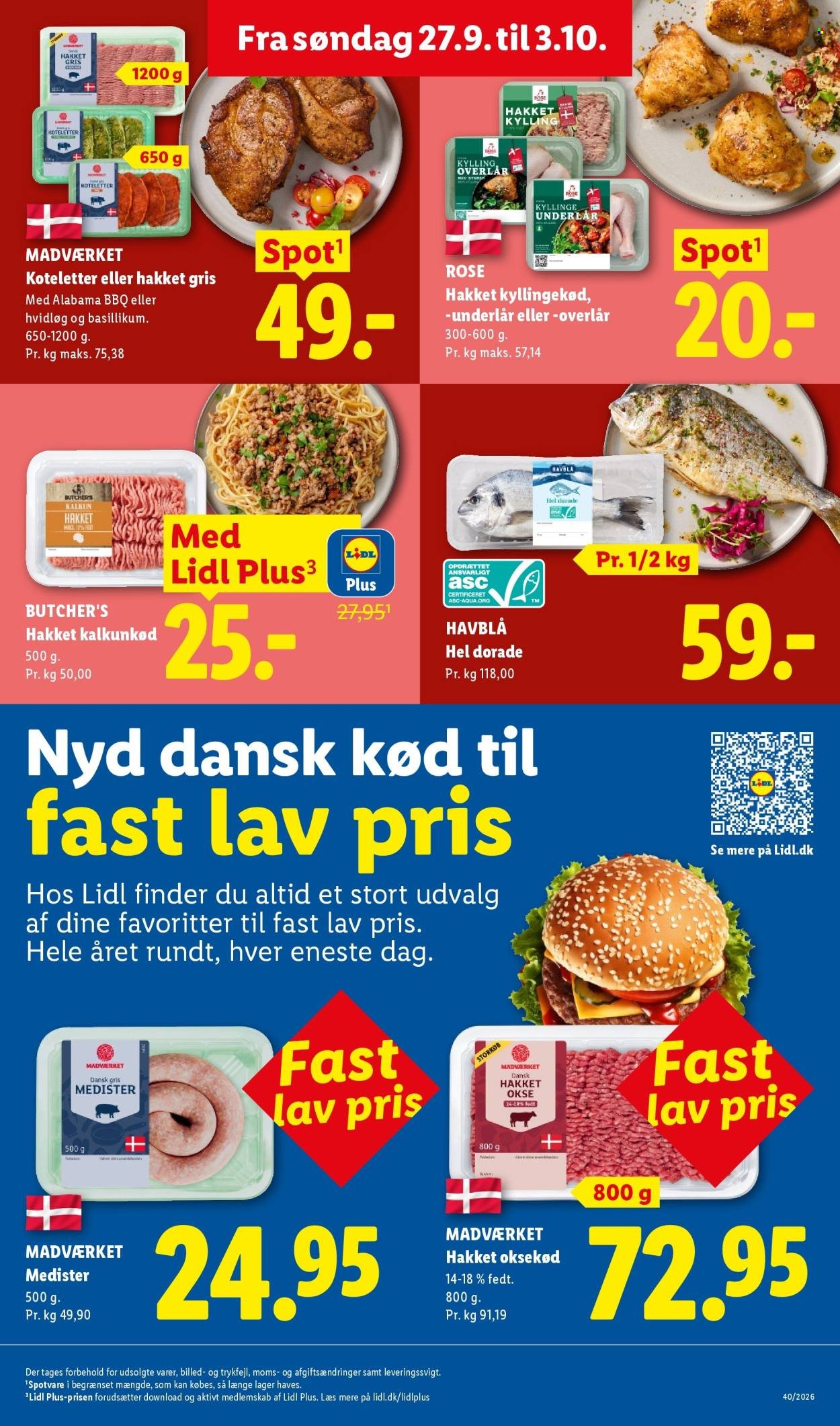 LIDL tilbudsavis - Fra søndag den 27. september 2026