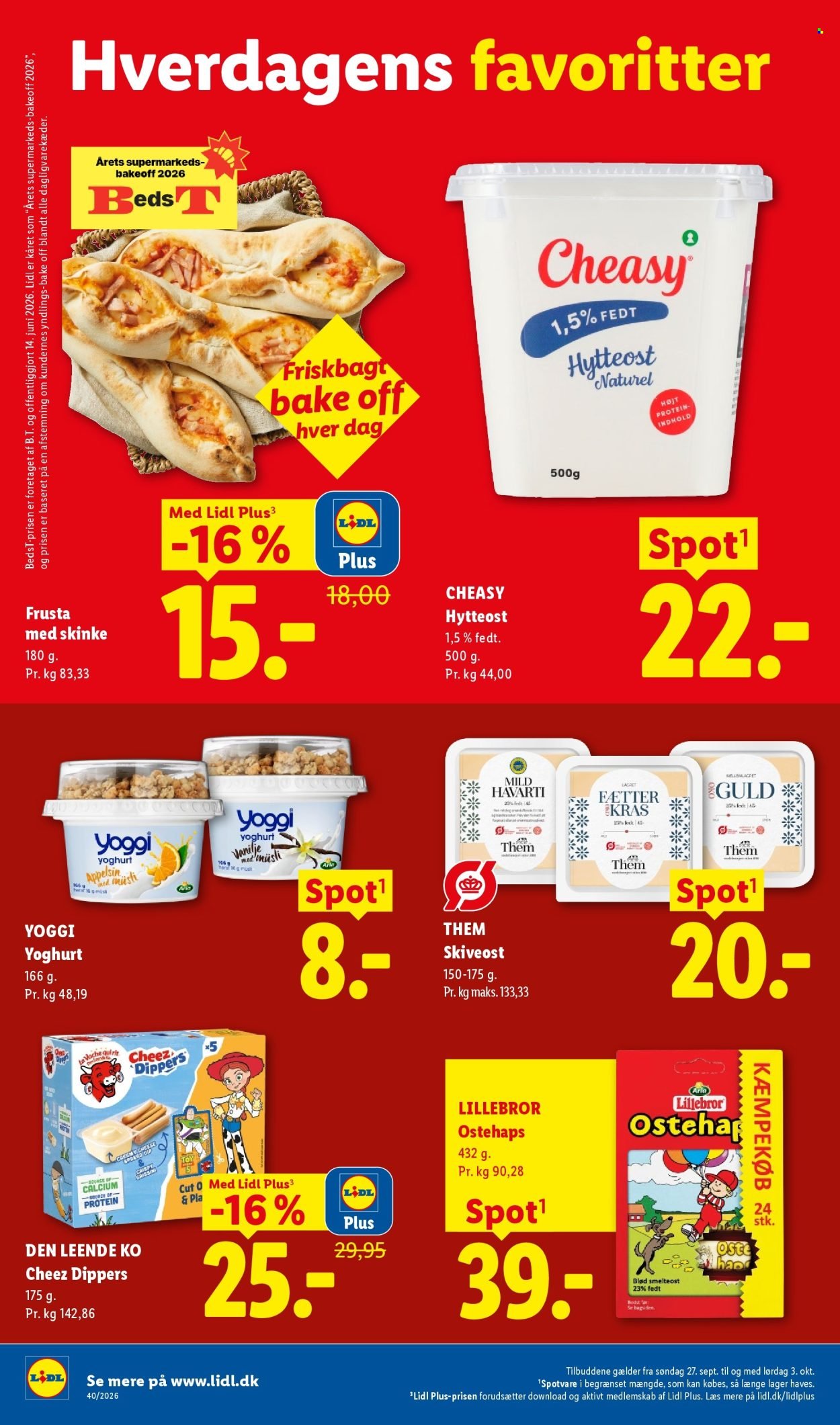 LIDL tilbudsavis - Fra søndag den 27. september 2026