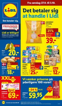 LIDL tilbudsavis - Fra søndag den 27. september 2026