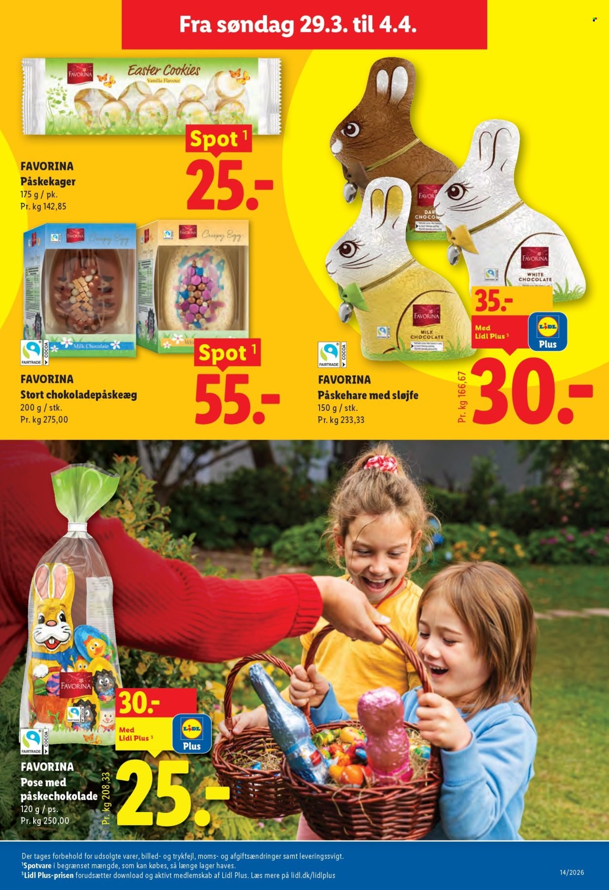 LIDL tilbudsavis - Fra søndag den 29. marts 2026