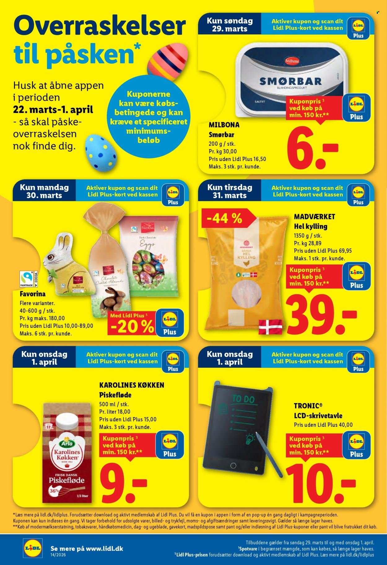LIDL tilbudsavis - Fra søndag den 29. marts 2026