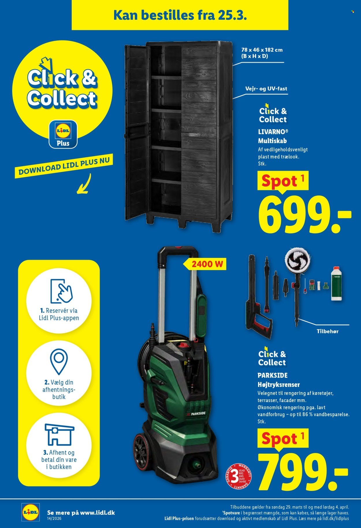 LIDL tilbudsavis - Fra søndag den 29. marts 2026