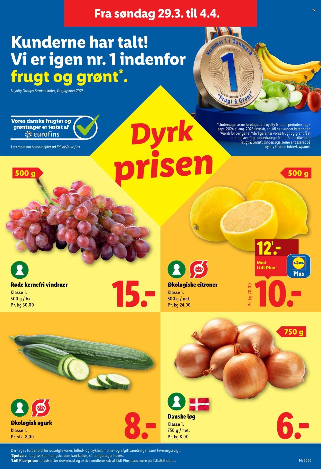 LIDL tilbudsavis - Fra søndag den 29. marts 2026