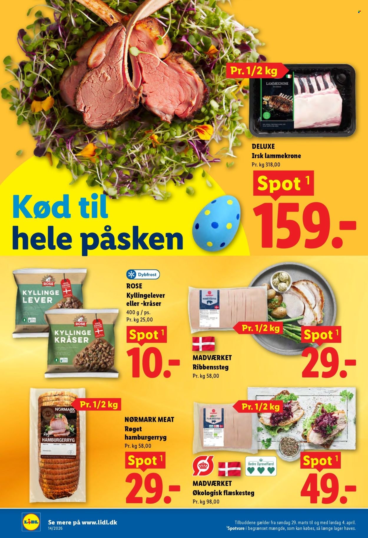 LIDL tilbudsavis - Fra søndag den 29. marts 2026