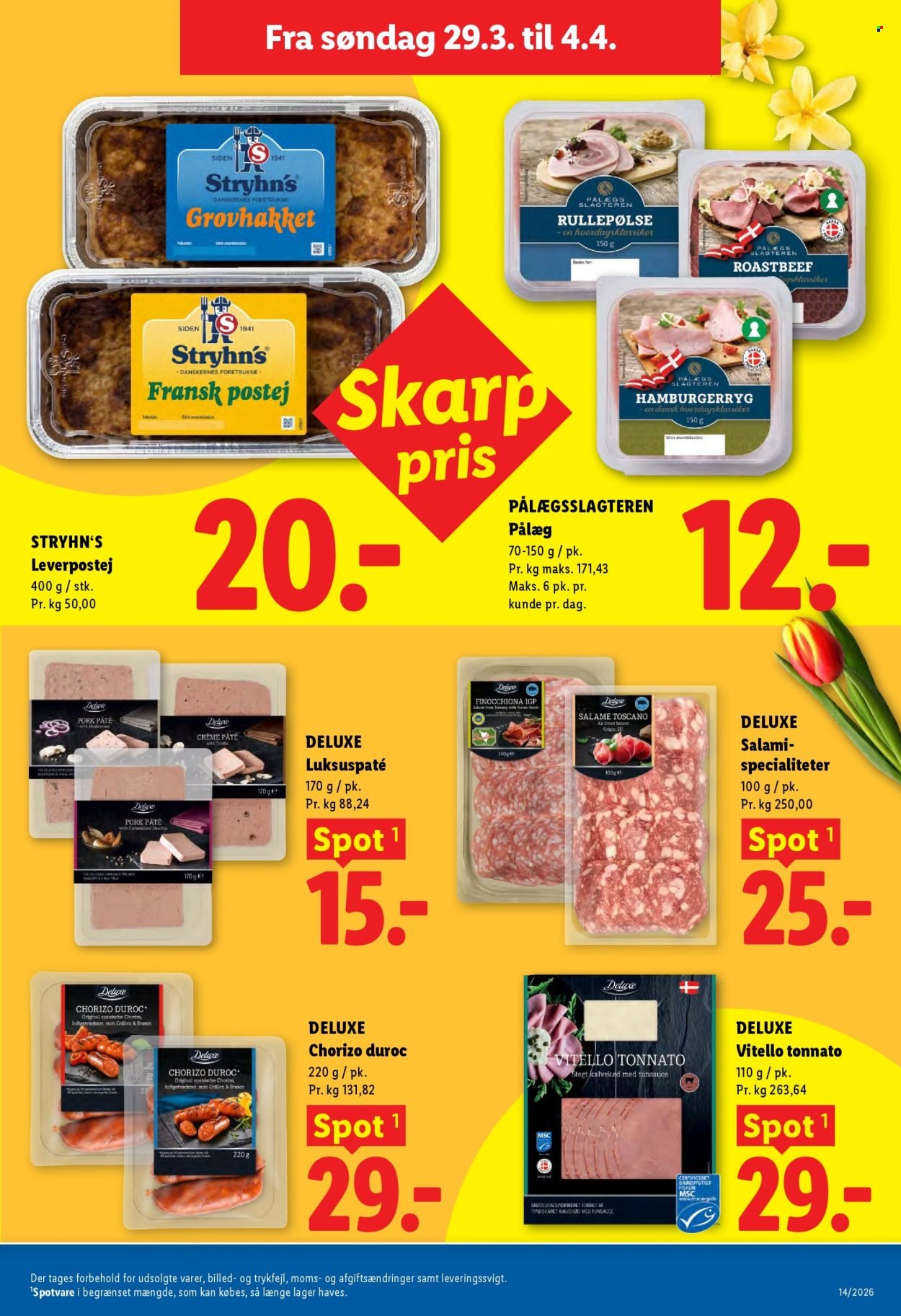 LIDL tilbudsavis - Fra søndag den 29. marts 2026