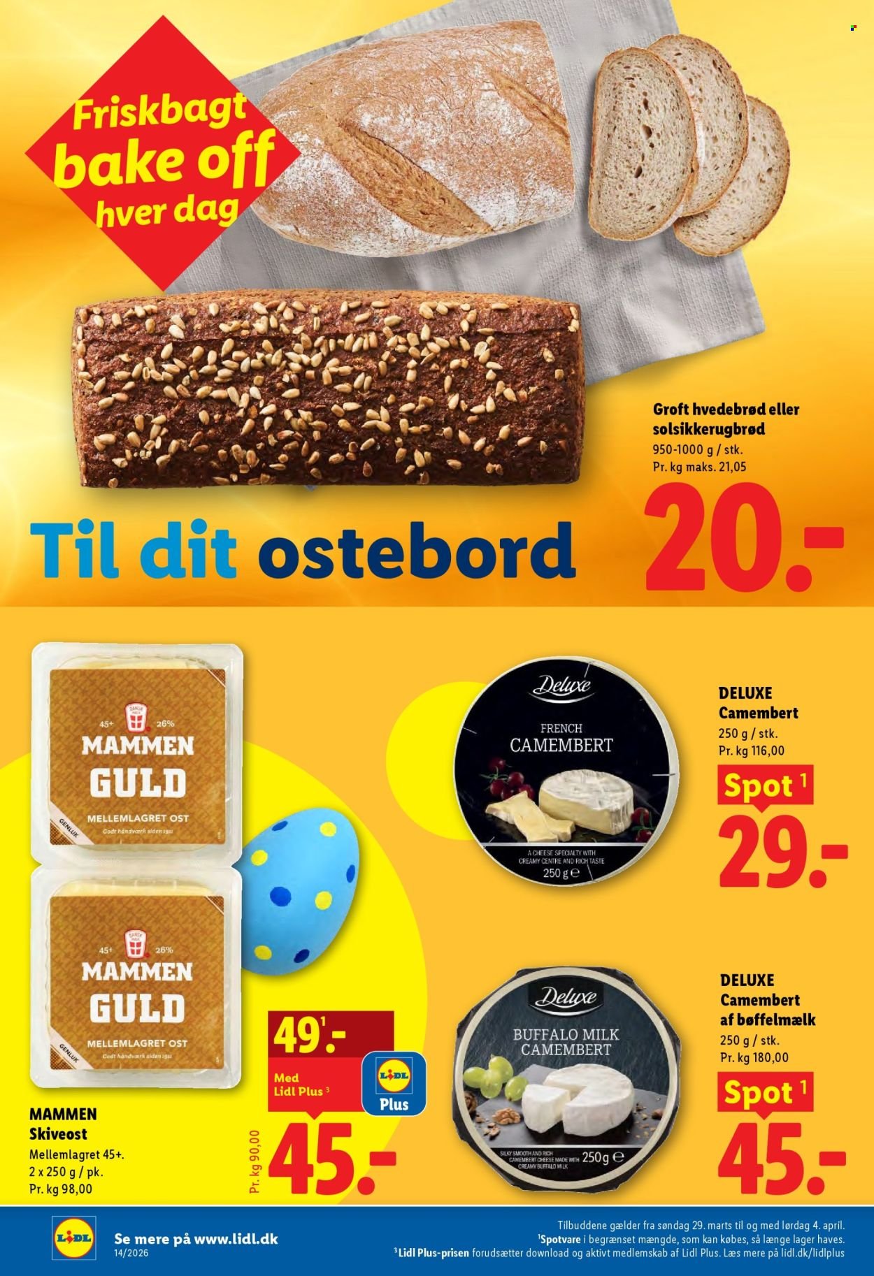 LIDL tilbudsavis - Fra søndag den 29. marts 2026