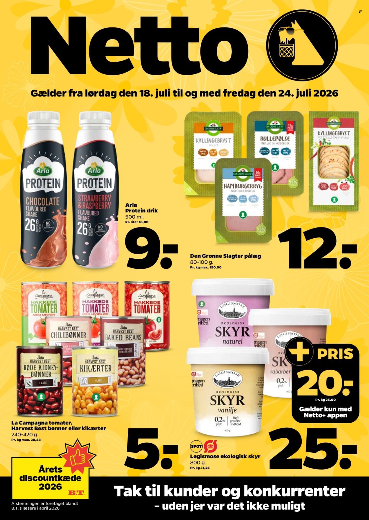 NETTO tilbudsavis - Fra lørdag den 18. juli 2026