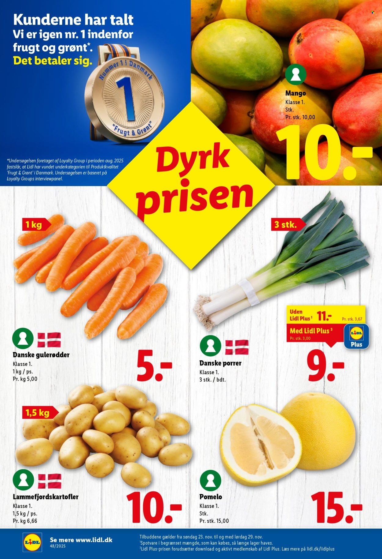 LIDL tilbudsavis - Fra søndag den 23. november 2025