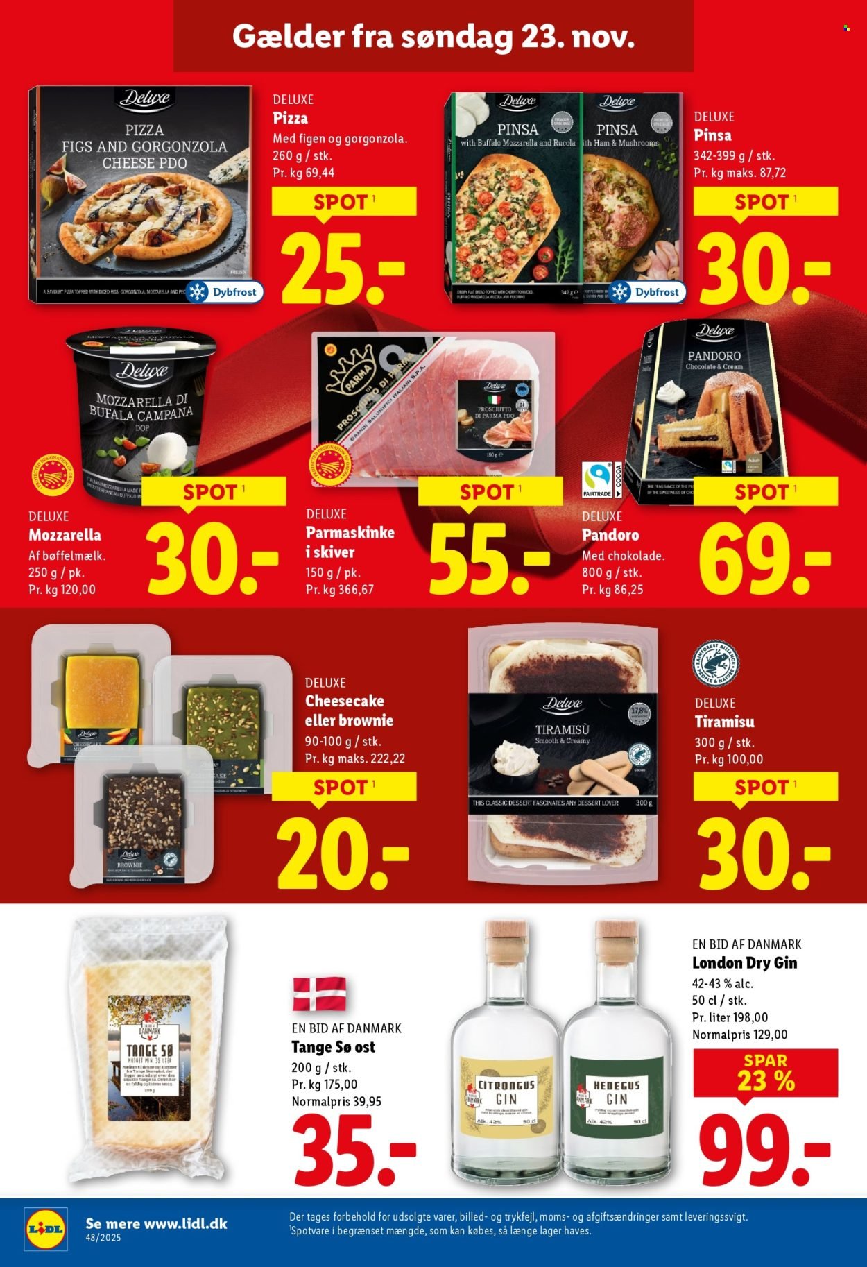 LIDL tilbudsavis - Fra søndag den 23. november 2025