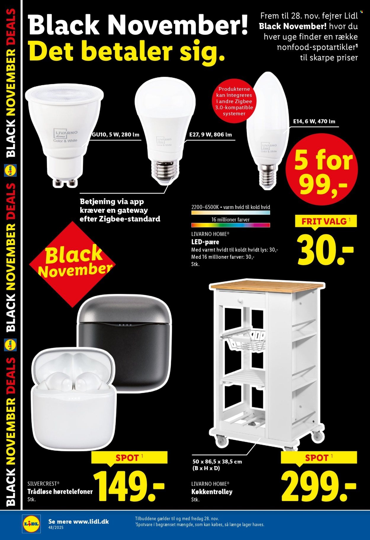 LIDL tilbudsavis - Fra søndag den 23. november 2025