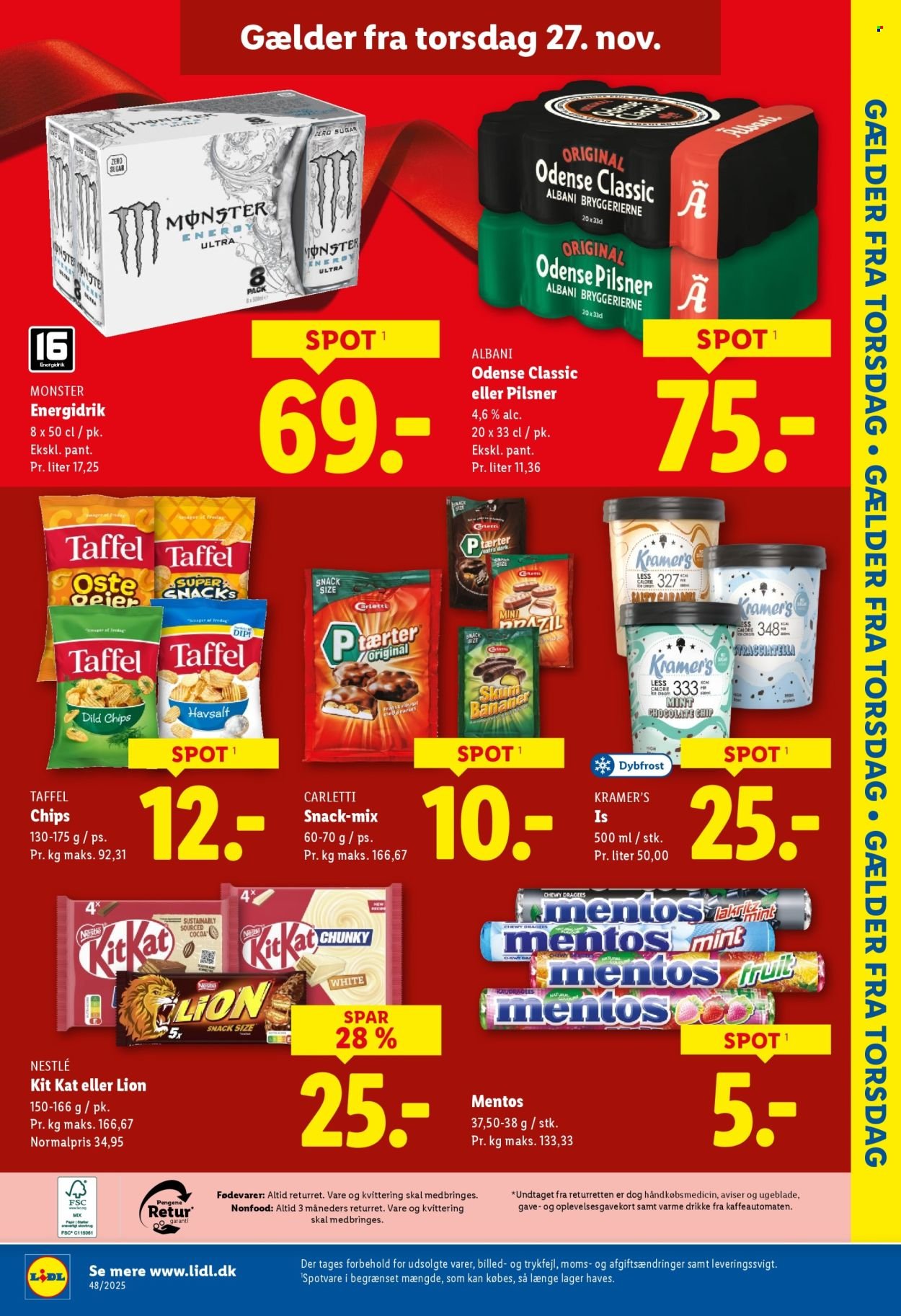 LIDL tilbudsavis - Fra søndag den 23. november 2025