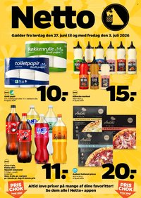 NETTO tilbudsavis - Fra lørdag den 27. juni 2026