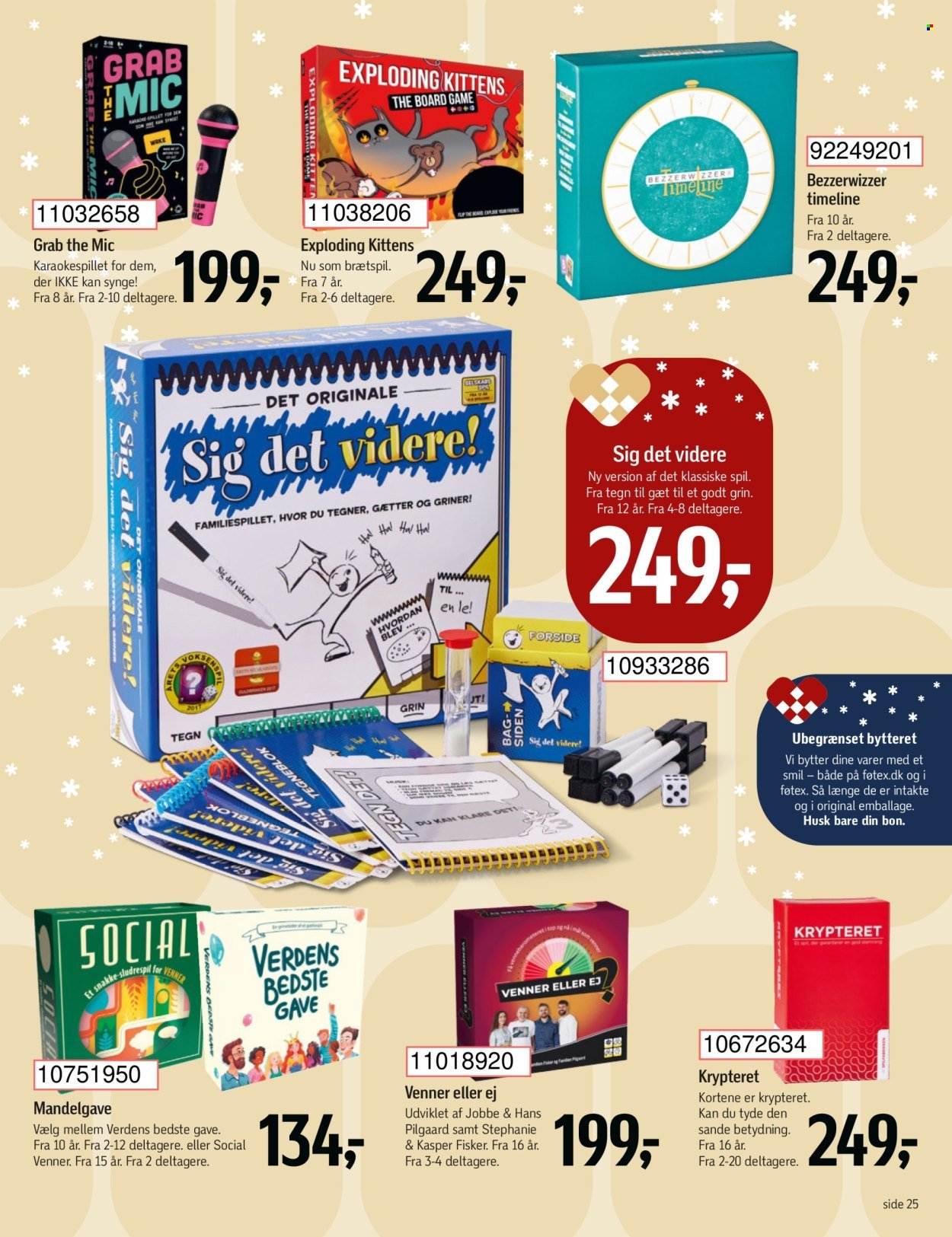 FØTEX tilbudsavis - Bøger og spil (2025-10-31 - 2025-12-23)