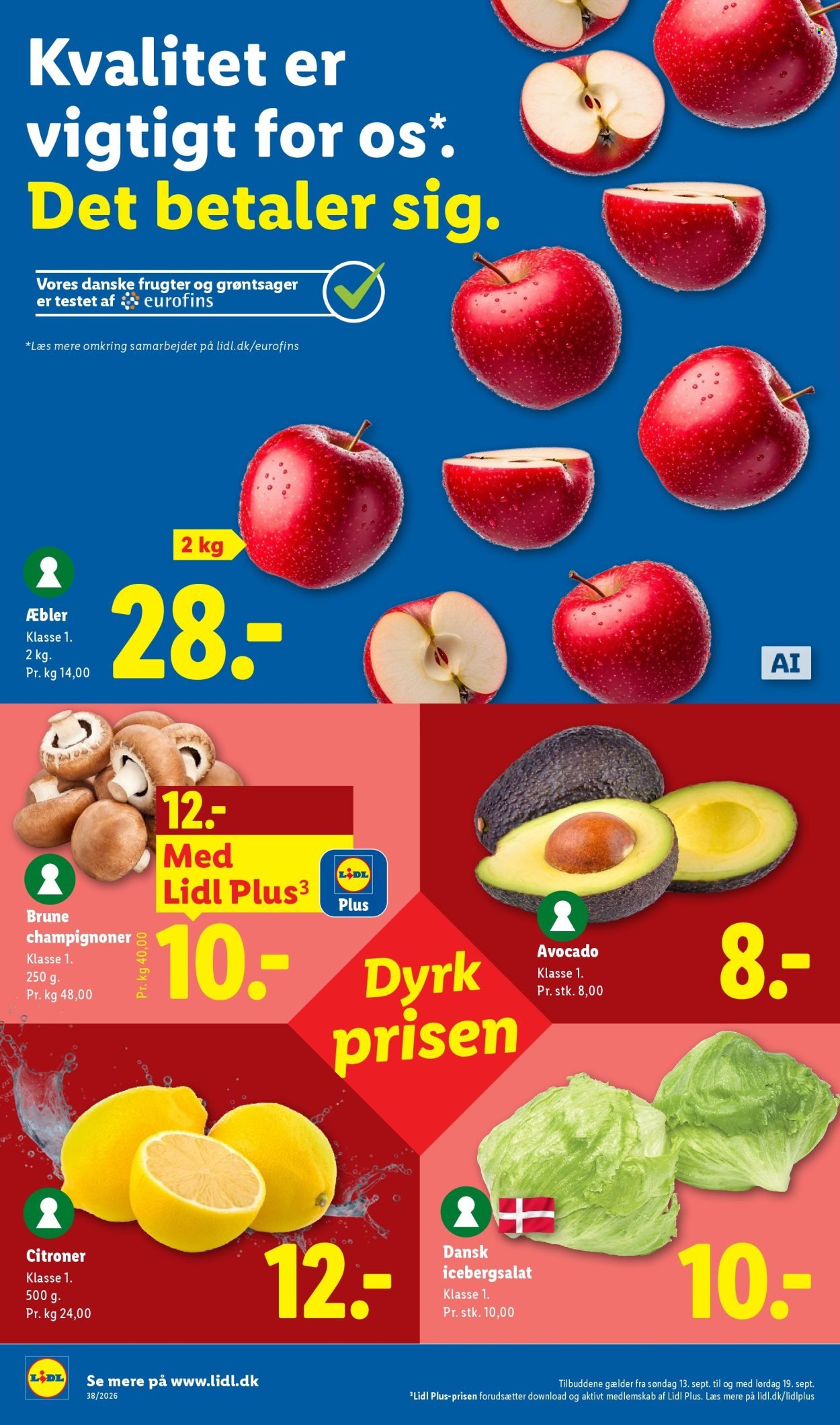 LIDL tilbudsavis - Fra søndag den 13. september 2026