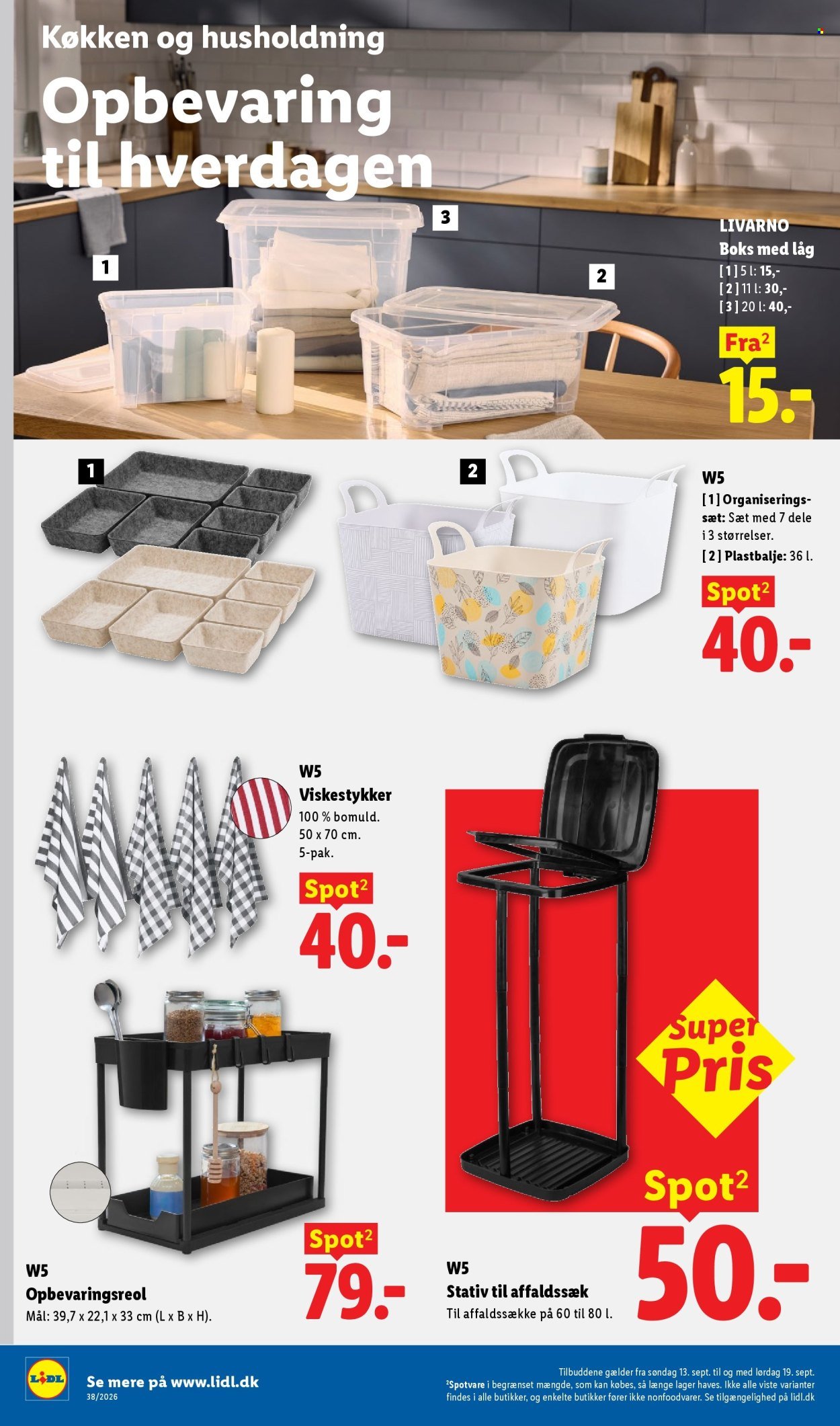 LIDL tilbudsavis - Fra søndag den 13. september 2026