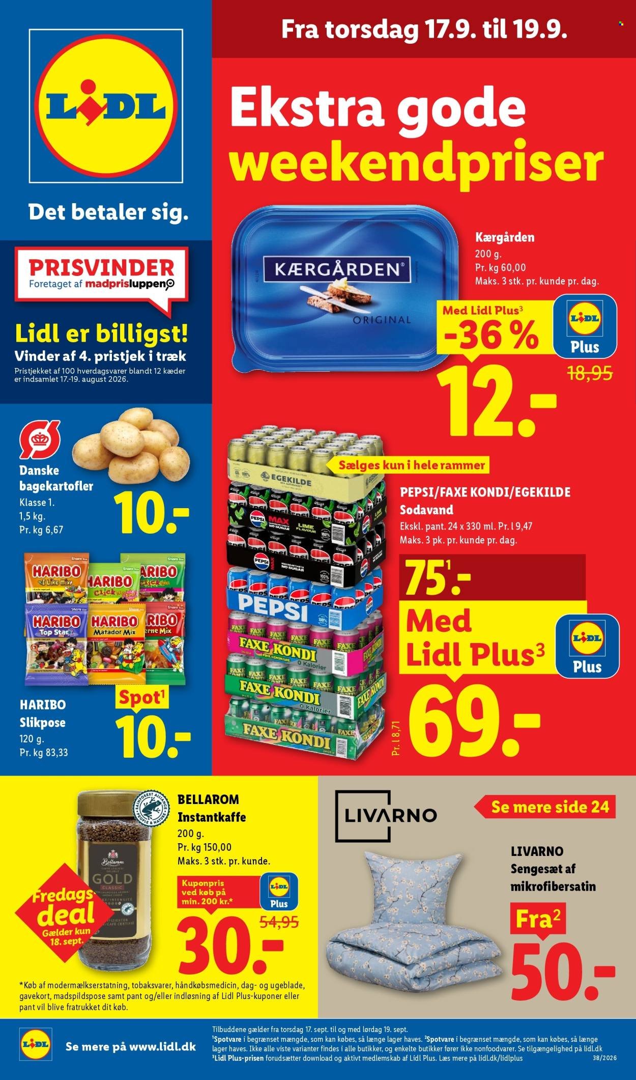 LIDL tilbudsavis - Fra søndag den 13. september 2026