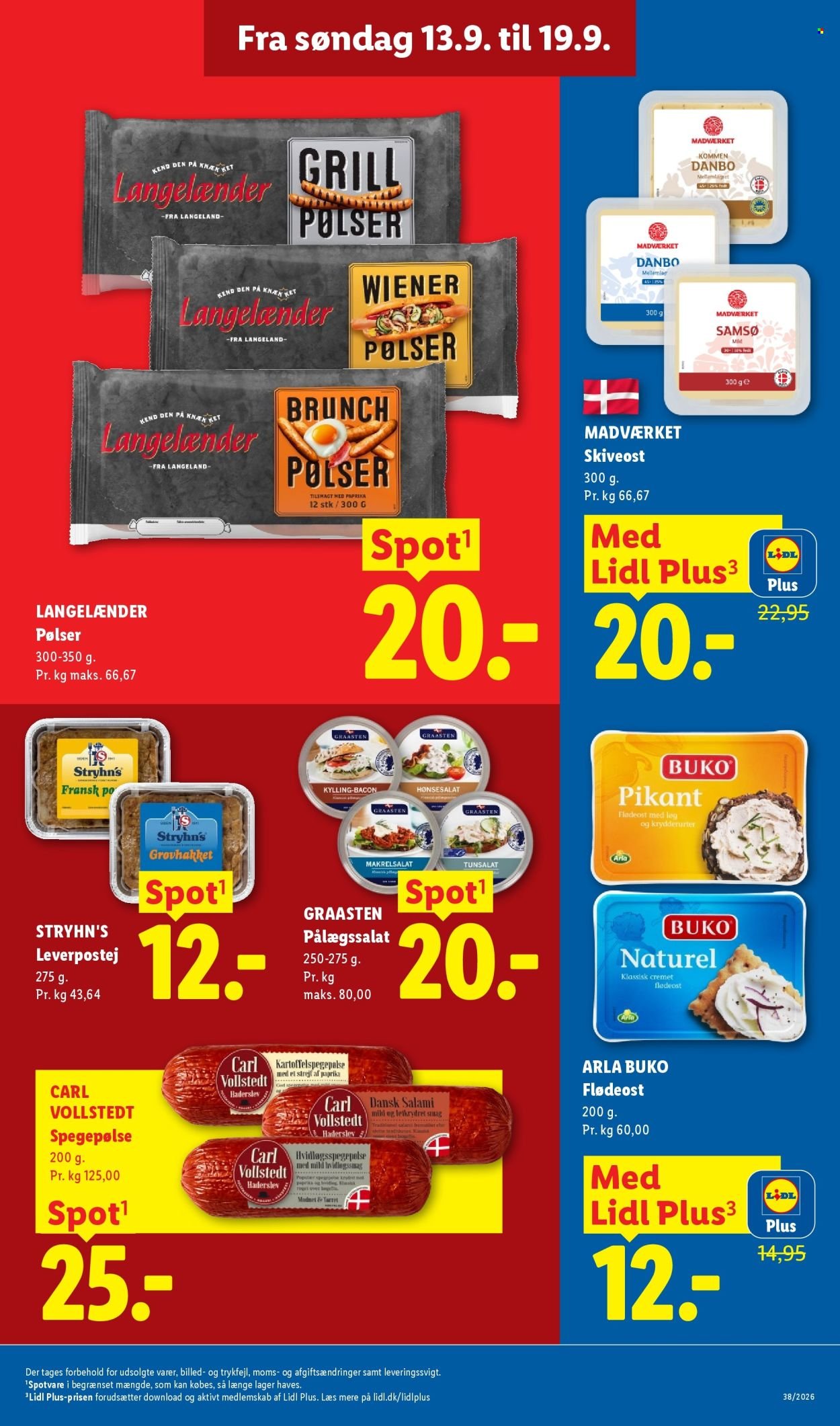 LIDL tilbudsavis - Fra søndag den 13. september 2026