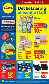 LIDL tilbudsavis - Fra søndag den 13. september 2026