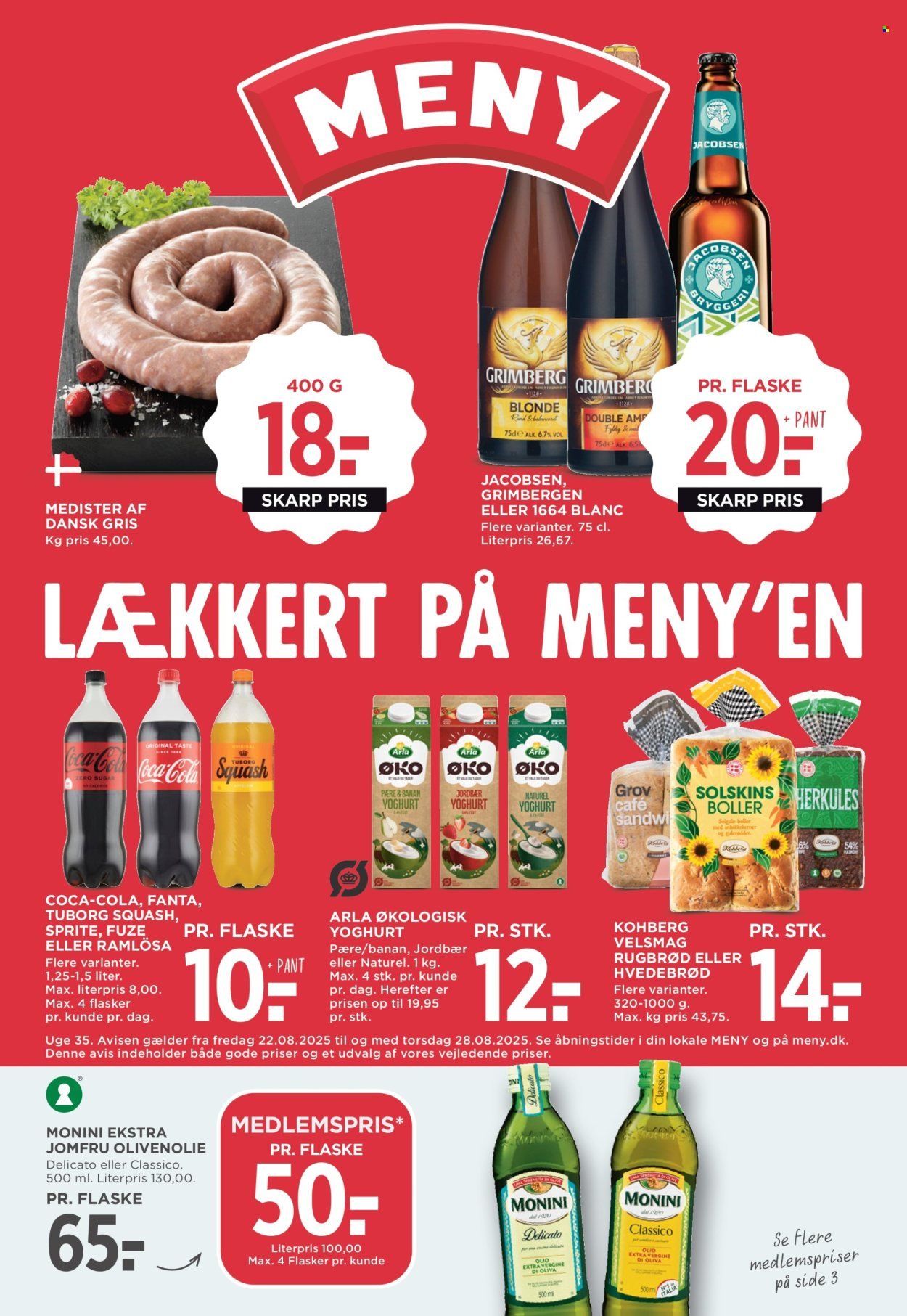 MENY tilbudsavis - Fra fredag den 22. august 2025 (2025-08-22 - 2025-08-28)
