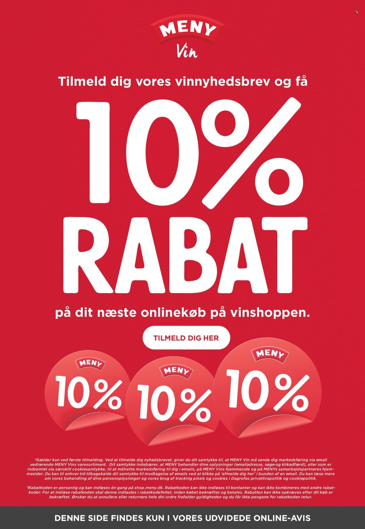 MENY tilbudsavis - Fra fredag den 11. september 2026