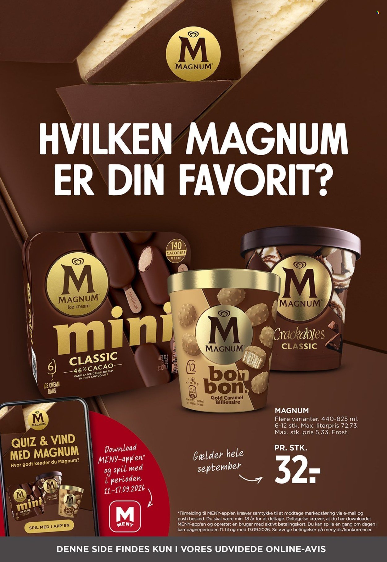 MENY tilbudsavis - Fra fredag den 11. september 2026
