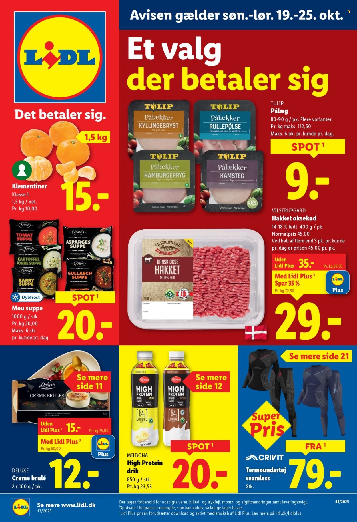 LIDL tilbudsavis - Fra søndag den 19. oktober 2025 (2025-10-19 - 2025-10-25)