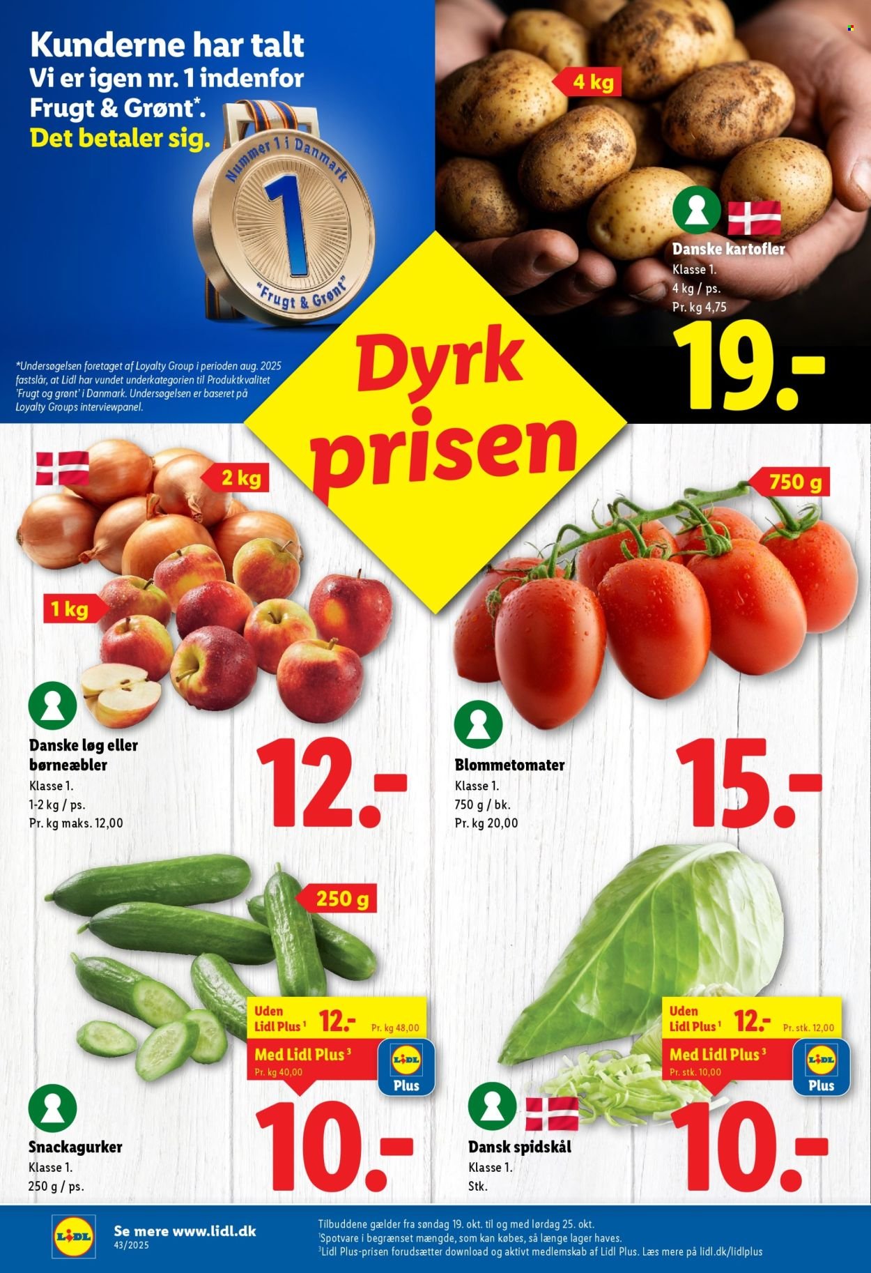 LIDL tilbudsavis - Fra søndag den 19. oktober 2025 (2025-10-19 - 2025-10-25)