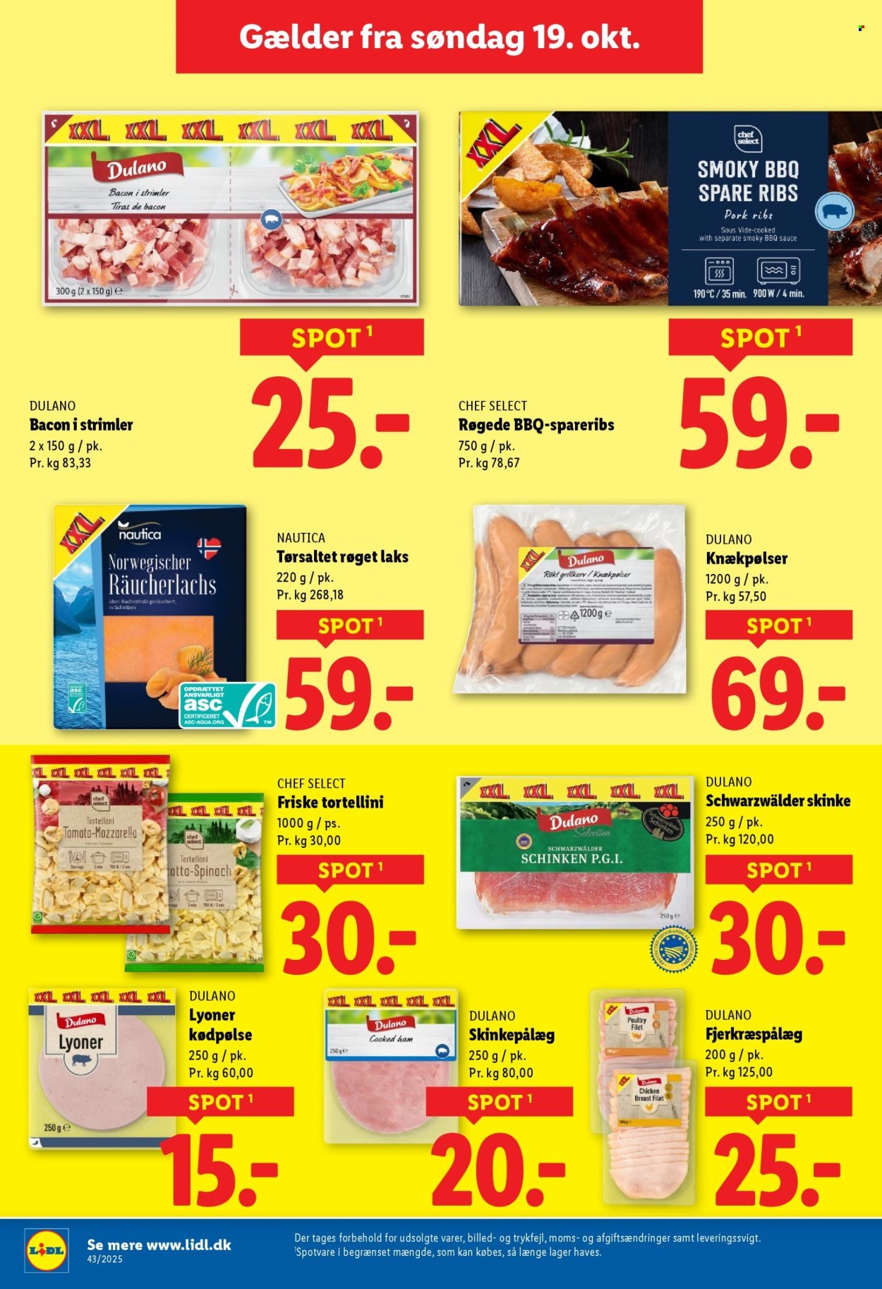 LIDL tilbudsavis - Fra søndag den 19. oktober 2025 (2025-10-19 - 2025-10-25)