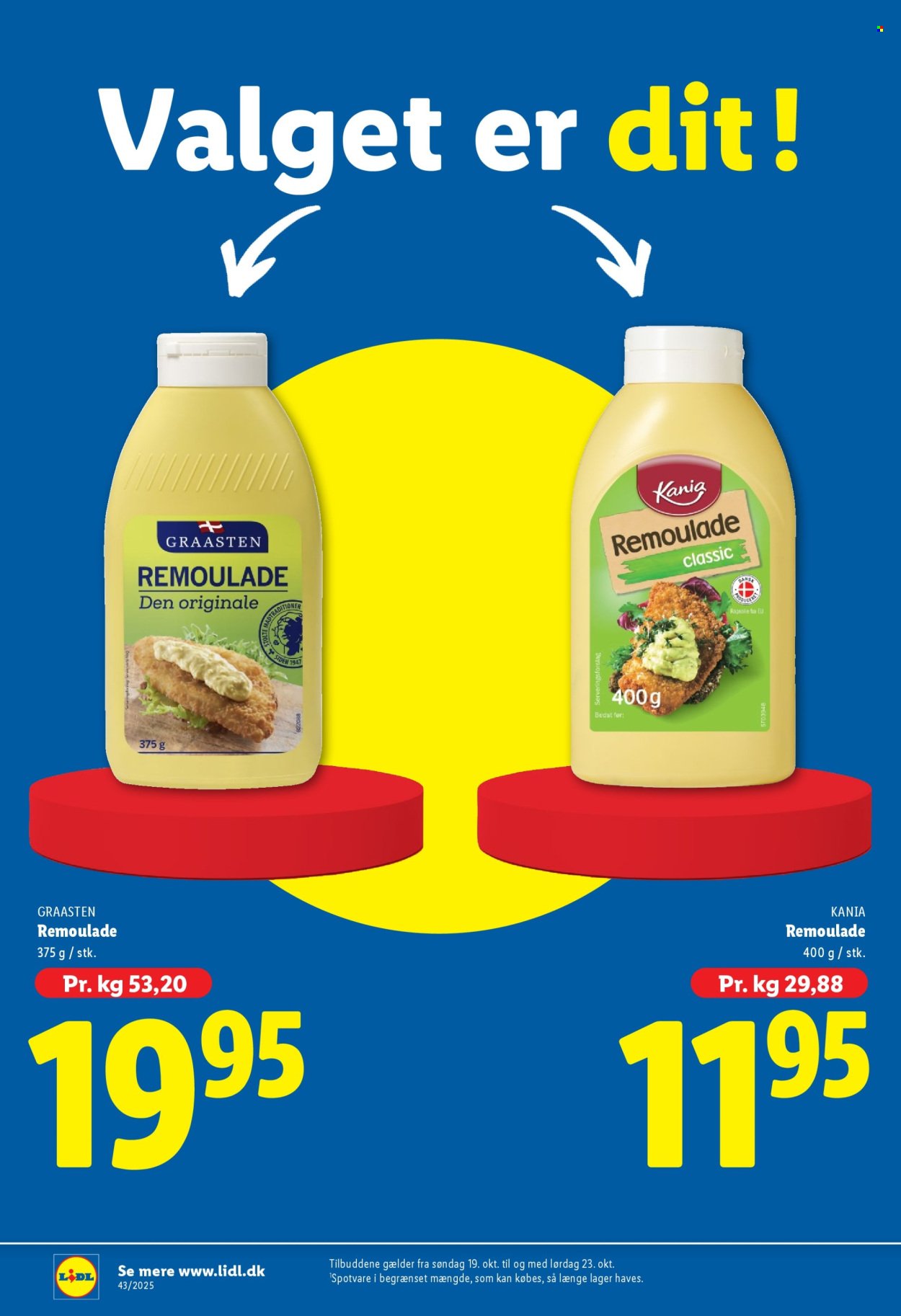 LIDL tilbudsavis - Fra søndag den 19. oktober 2025 (2025-10-19 - 2025-10-25)