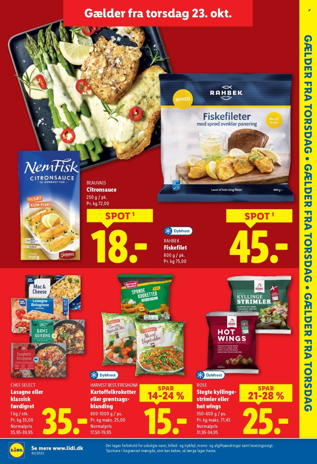 LIDL tilbudsavis - Fra søndag den 19. oktober 2025 (2025-10-19 - 2025-10-25)