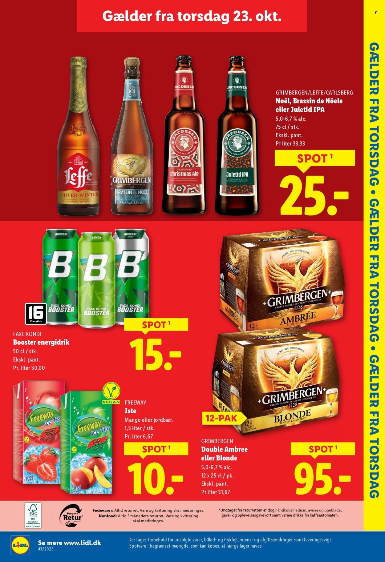 LIDL tilbudsavis - Fra søndag den 19. oktober 2025 (2025-10-19 - 2025-10-25)