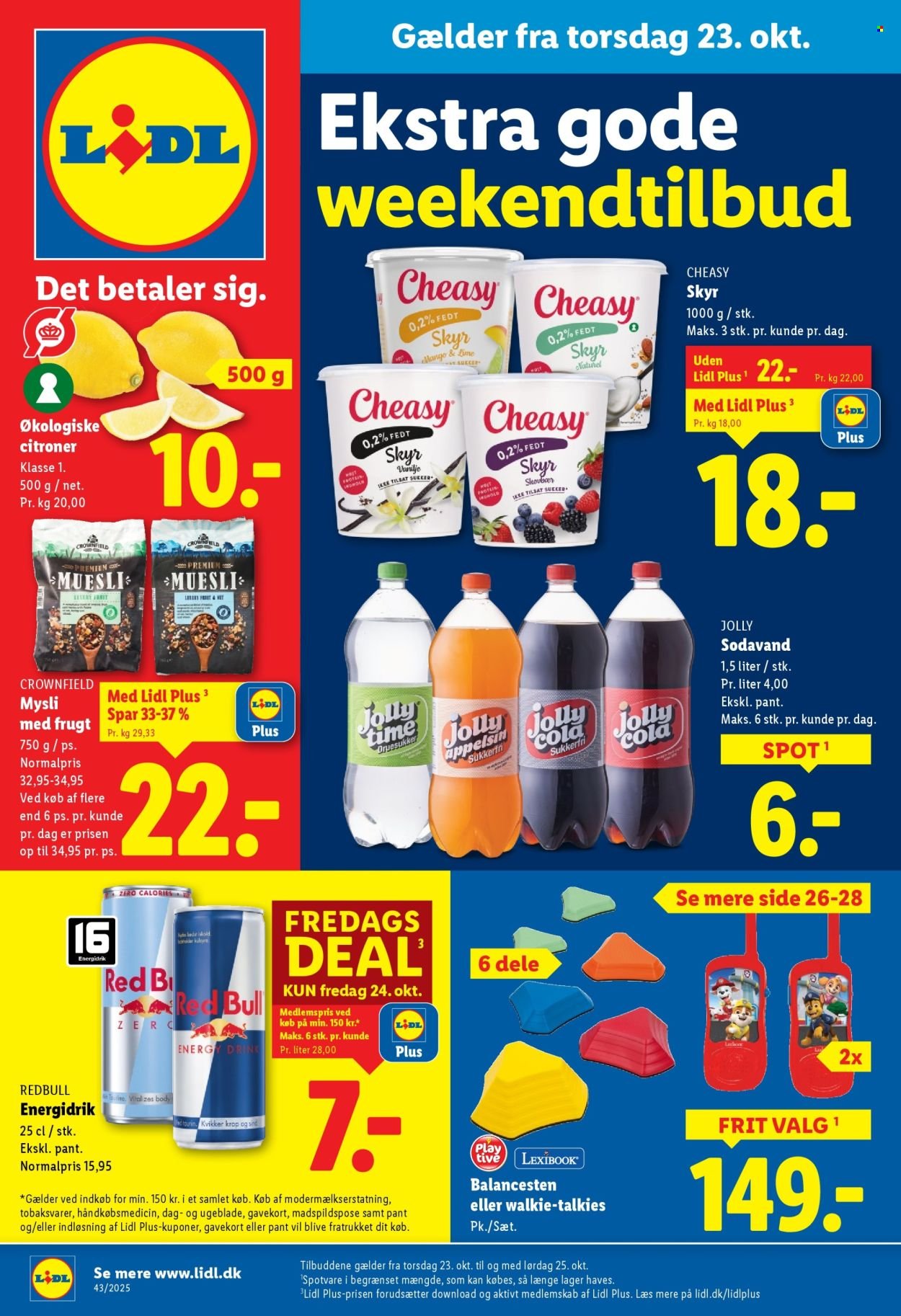 LIDL tilbudsavis - Fra søndag den 19. oktober 2025 (2025-10-19 - 2025-10-25)