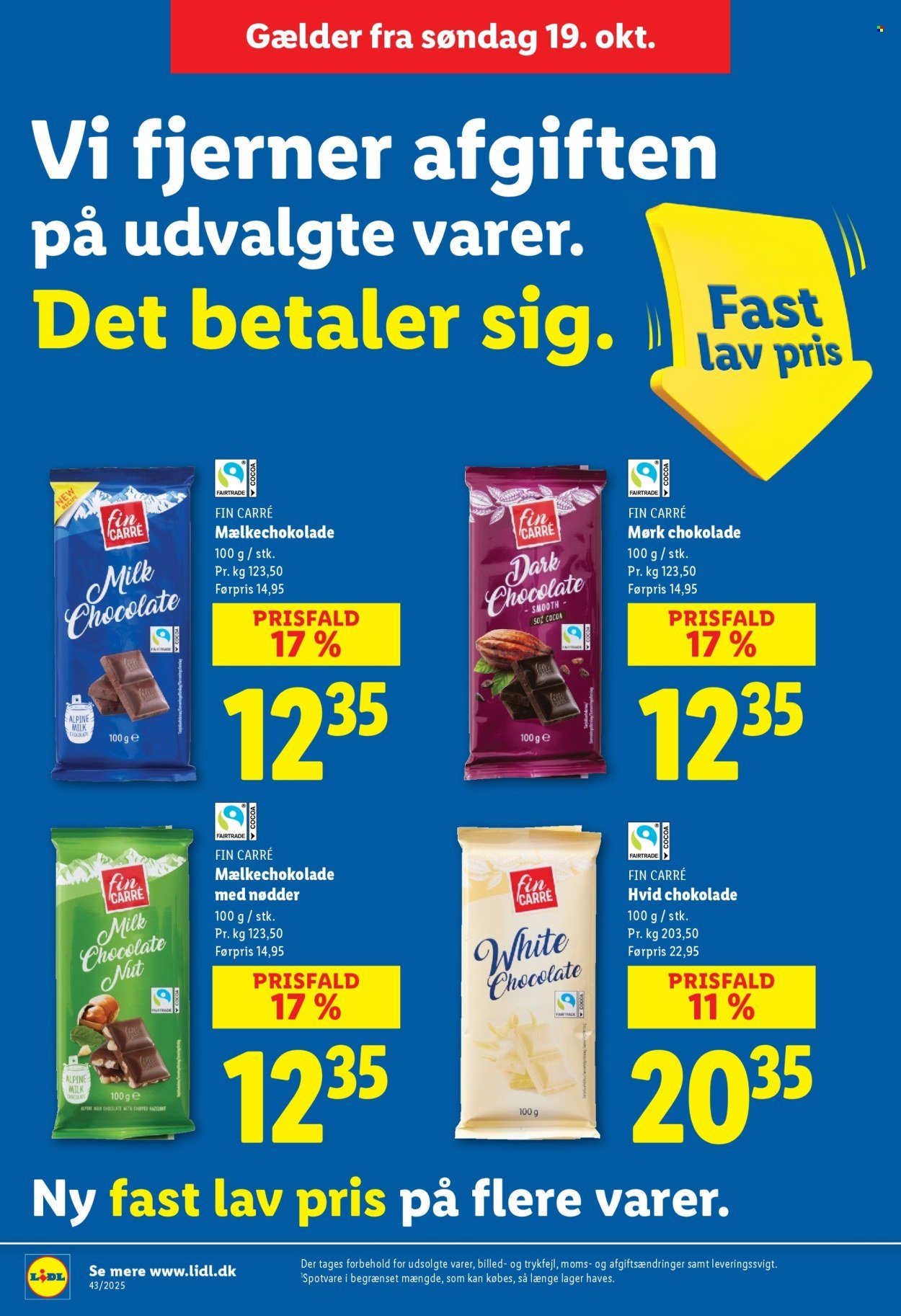 LIDL tilbudsavis - Fra søndag den 19. oktober 2025 (2025-10-19 - 2025-10-25)