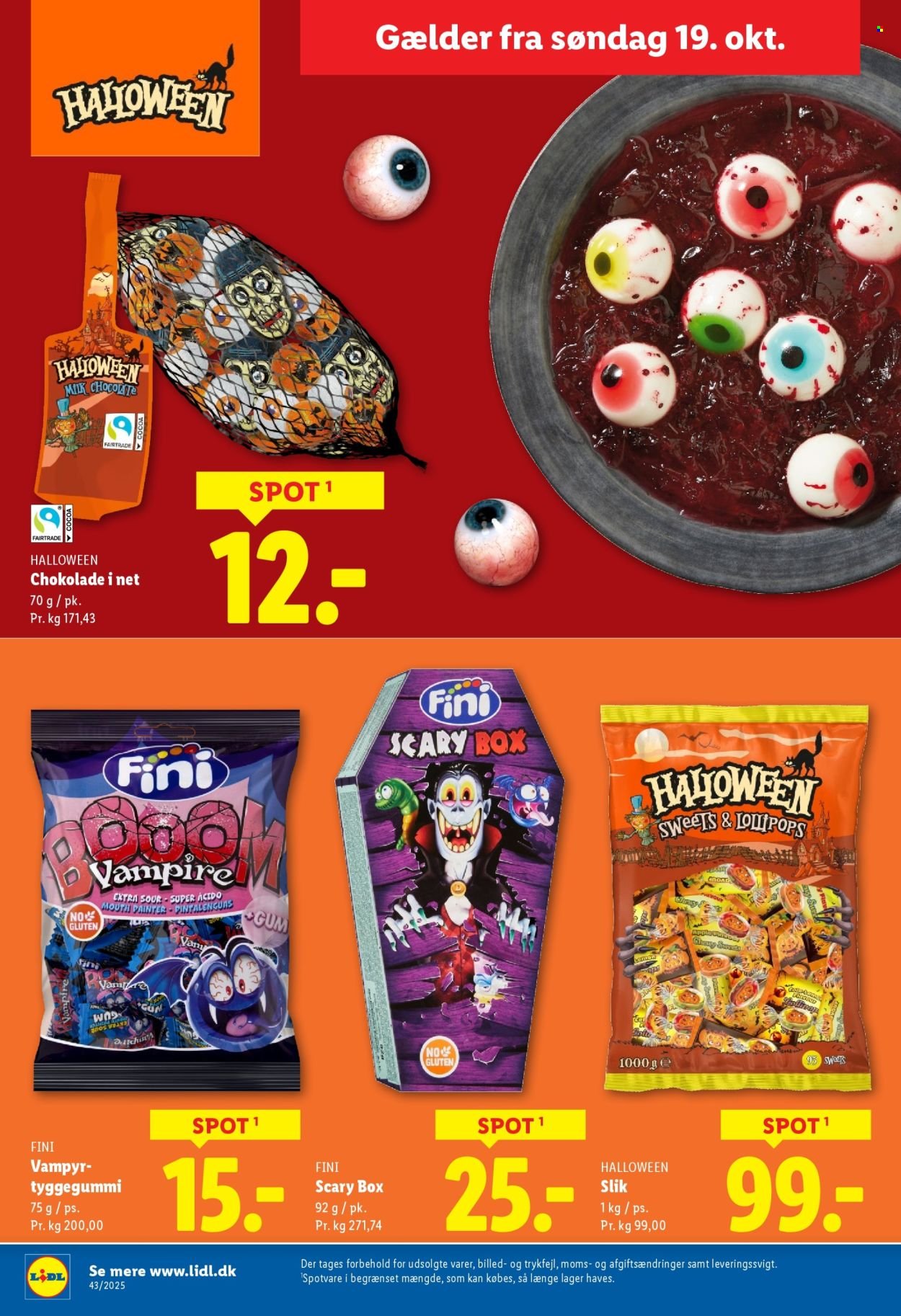 LIDL tilbudsavis - Fra søndag den 19. oktober 2025 (2025-10-19 - 2025-10-25)
