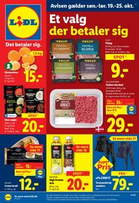 LIDL tilbudsavis - Fra søndag den 19. oktober 2025 (2025-10-19 - 2025-10-25)