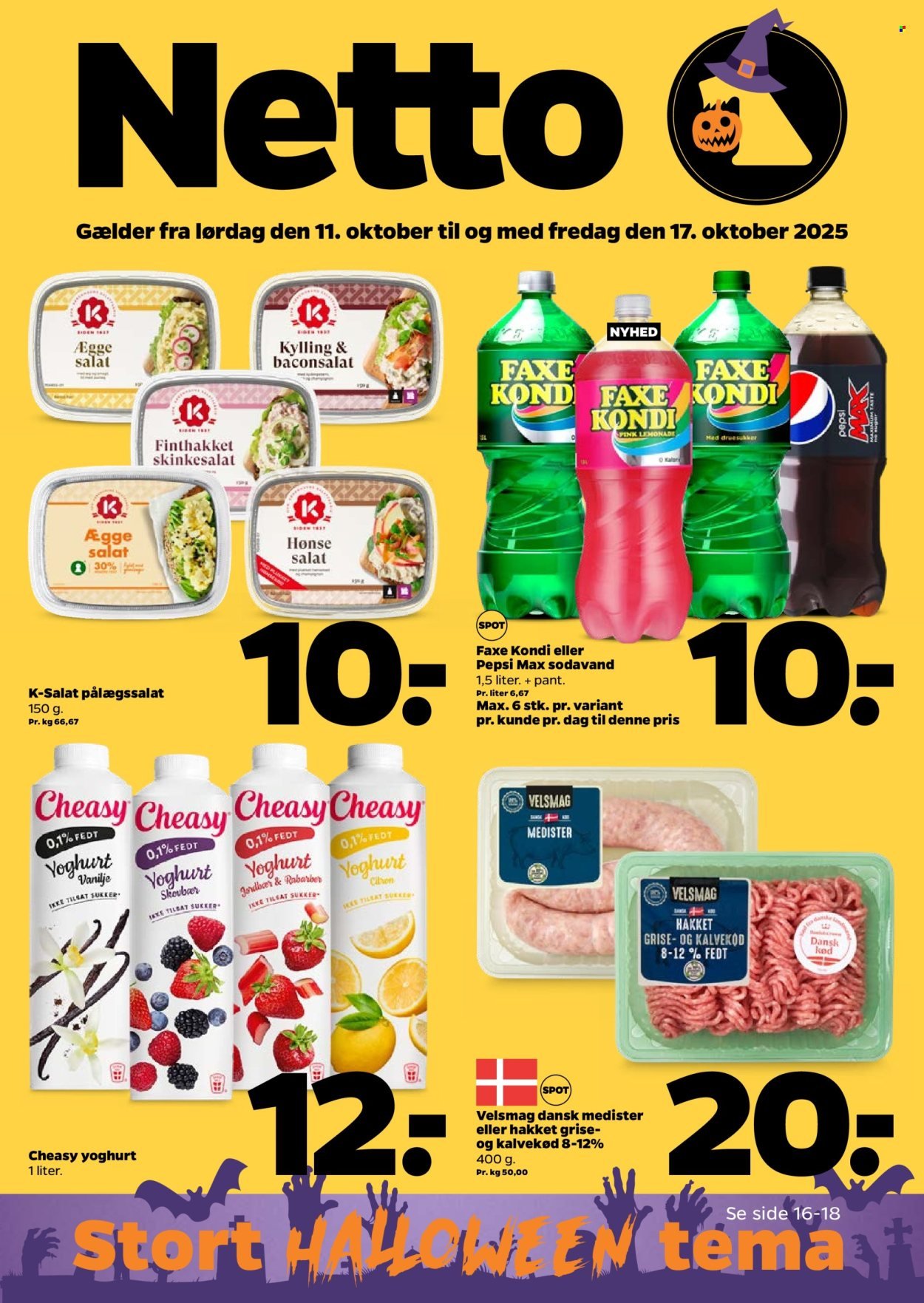NETTO tilbudsavis - Fra lørdag den 11. oktober 2025 (2025-10-11 - 2025-10-17)