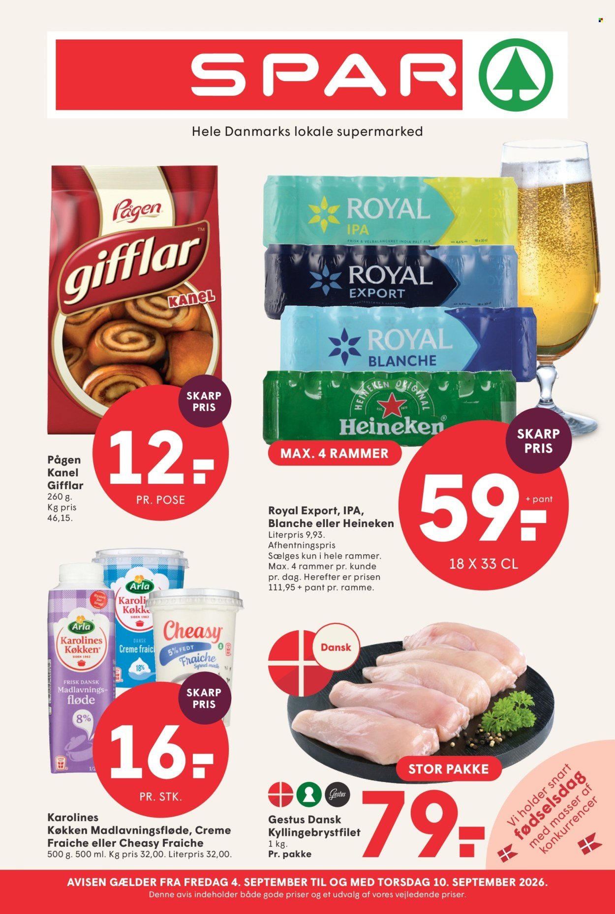 SPAR tilbudsavis - Fra fredag den 4. september 2026