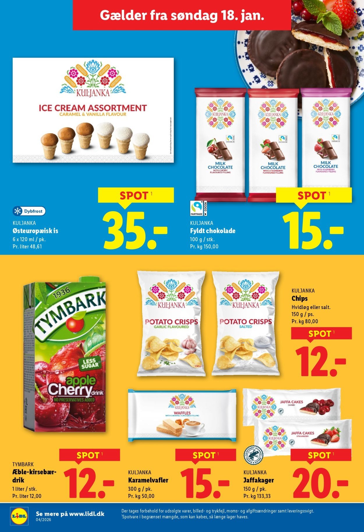 LIDL tilbudsavis - Fra søndag den 18. januar 2026 (2026-01-18 - 2026-01-24)