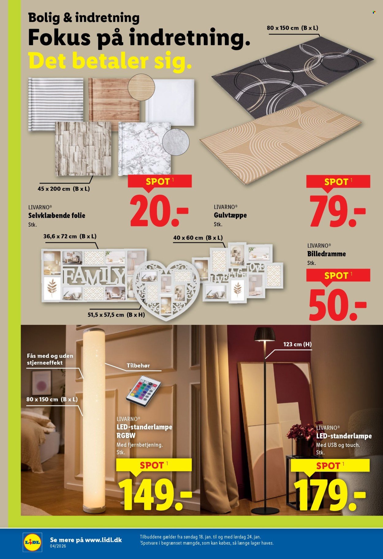 LIDL tilbudsavis - Fra søndag den 18. januar 2026 (2026-01-18 - 2026-01-24)