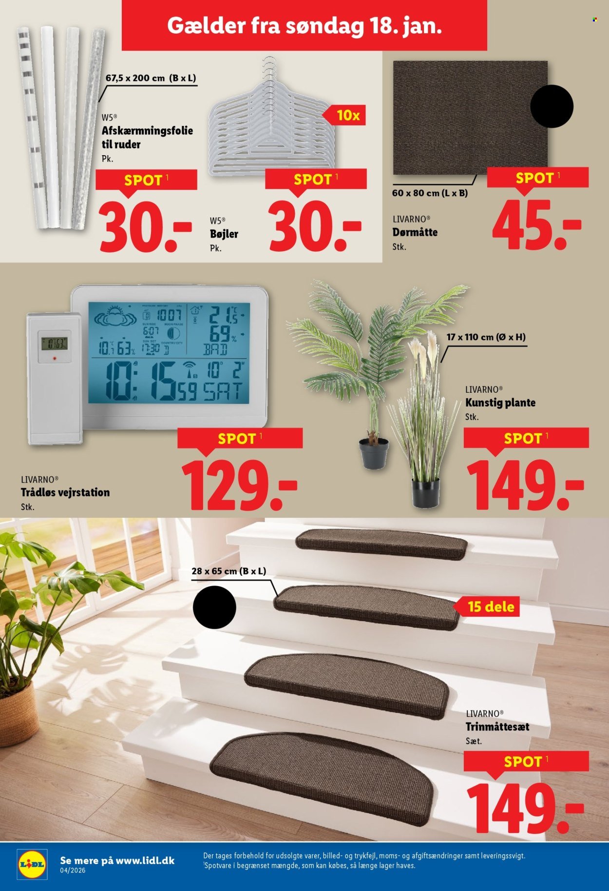 LIDL tilbudsavis - Fra søndag den 18. januar 2026 (2026-01-18 - 2026-01-24)