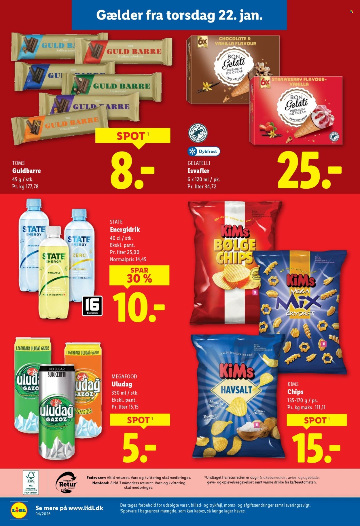 LIDL tilbudsavis - Fra søndag den 18. januar 2026 (2026-01-18 - 2026-01-24)