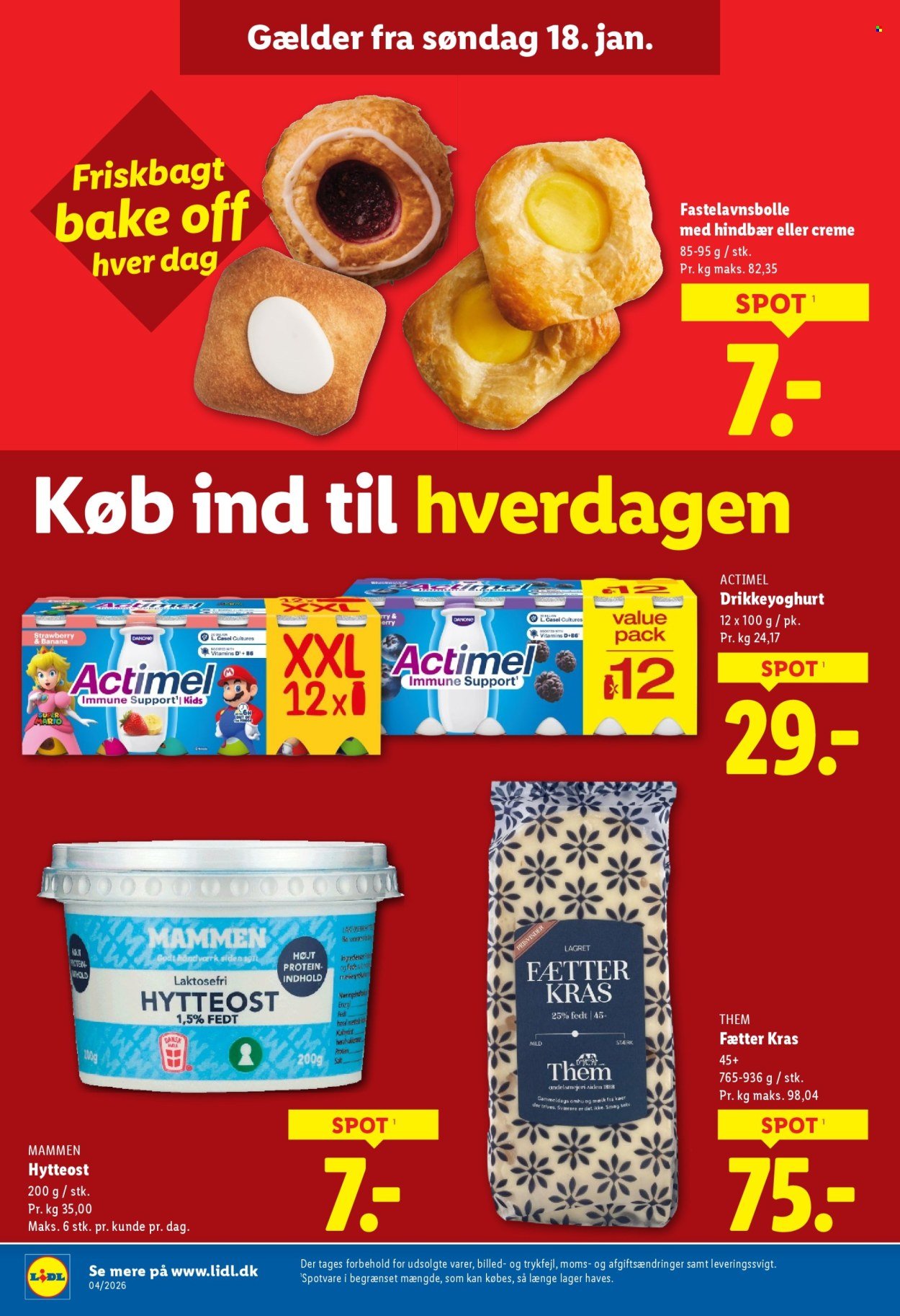 LIDL tilbudsavis - Fra søndag den 18. januar 2026 (2026-01-18 - 2026-01-24)