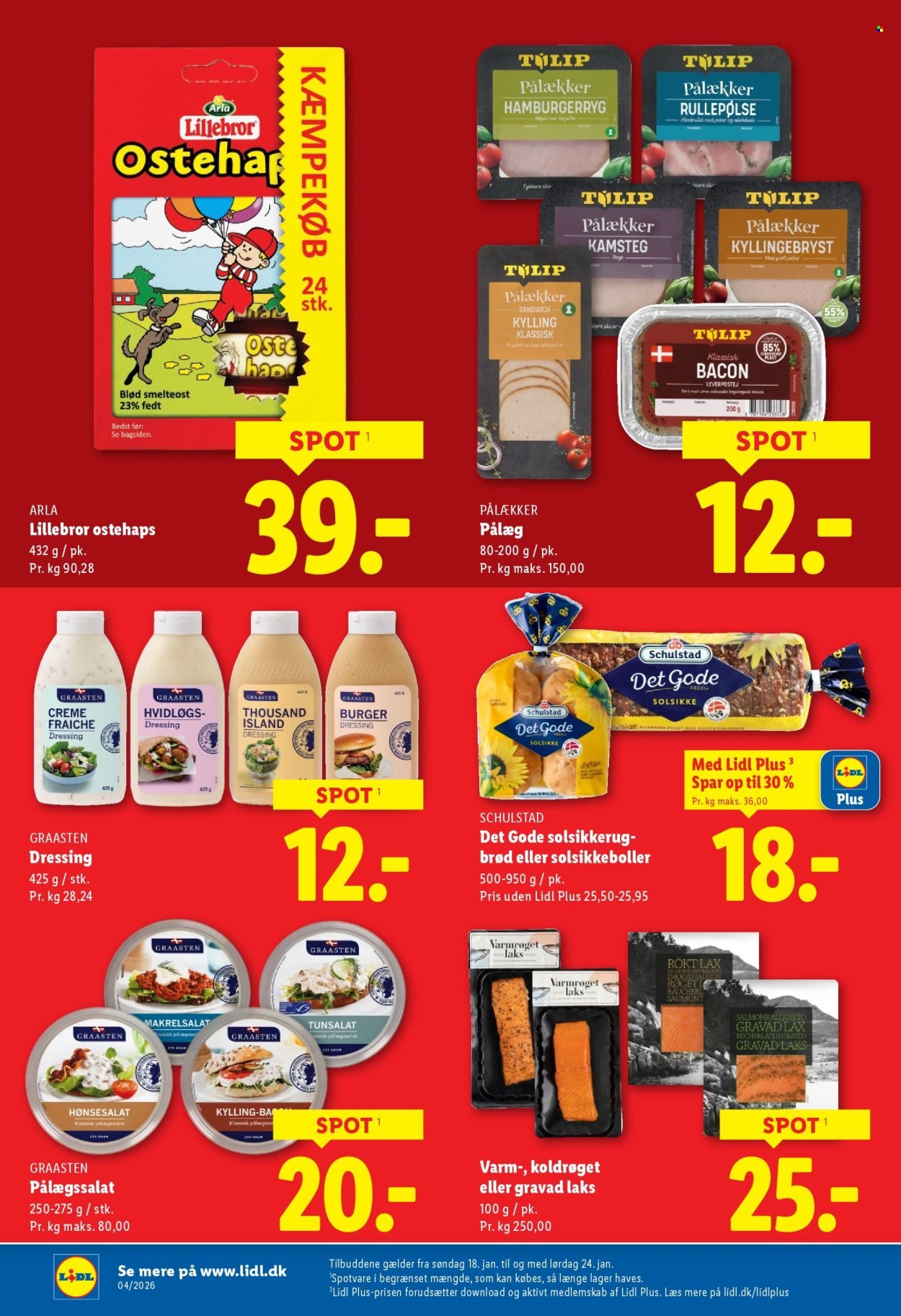 LIDL tilbudsavis - Fra søndag den 18. januar 2026 (2026-01-18 - 2026-01-24)