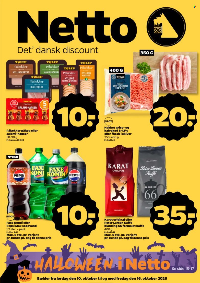 NETTO tilbudsavis - Fra lørdag den 10. oktober 2026