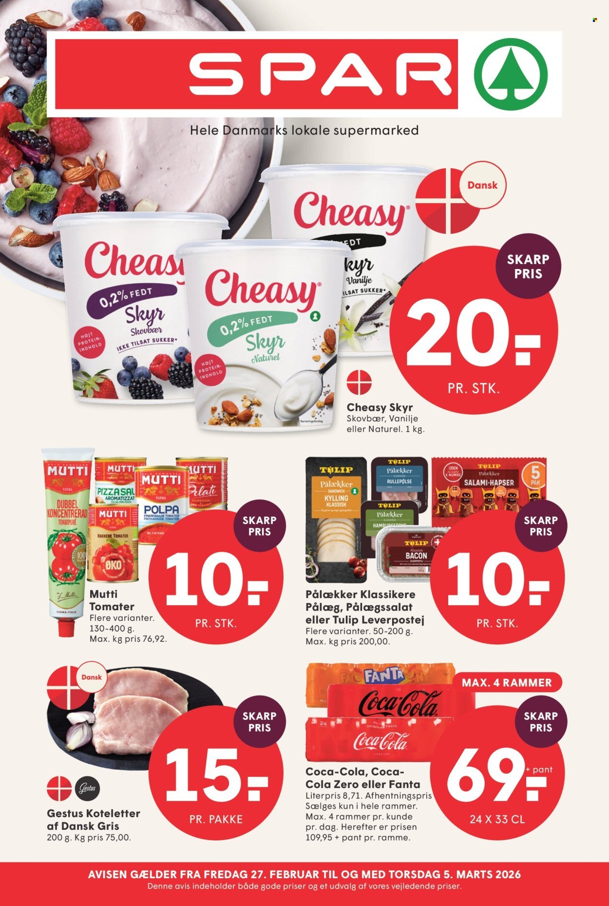 SPAR tilbudsavis - Fra fredag den 27. februar 2026