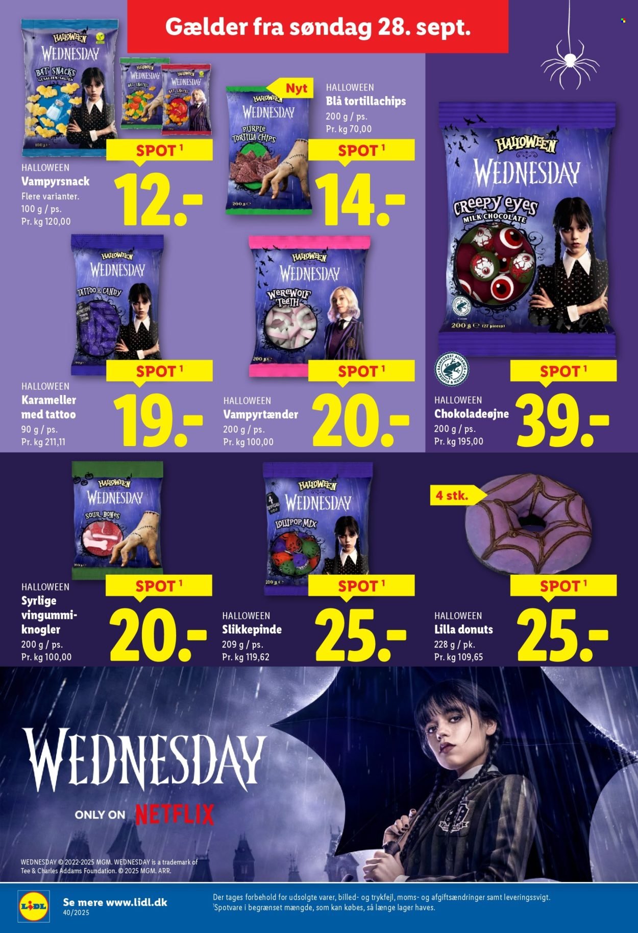 LIDL tilbudsavis - Fra søndag den 28. september 2025 (2025-09-28 - 2025-10-04)