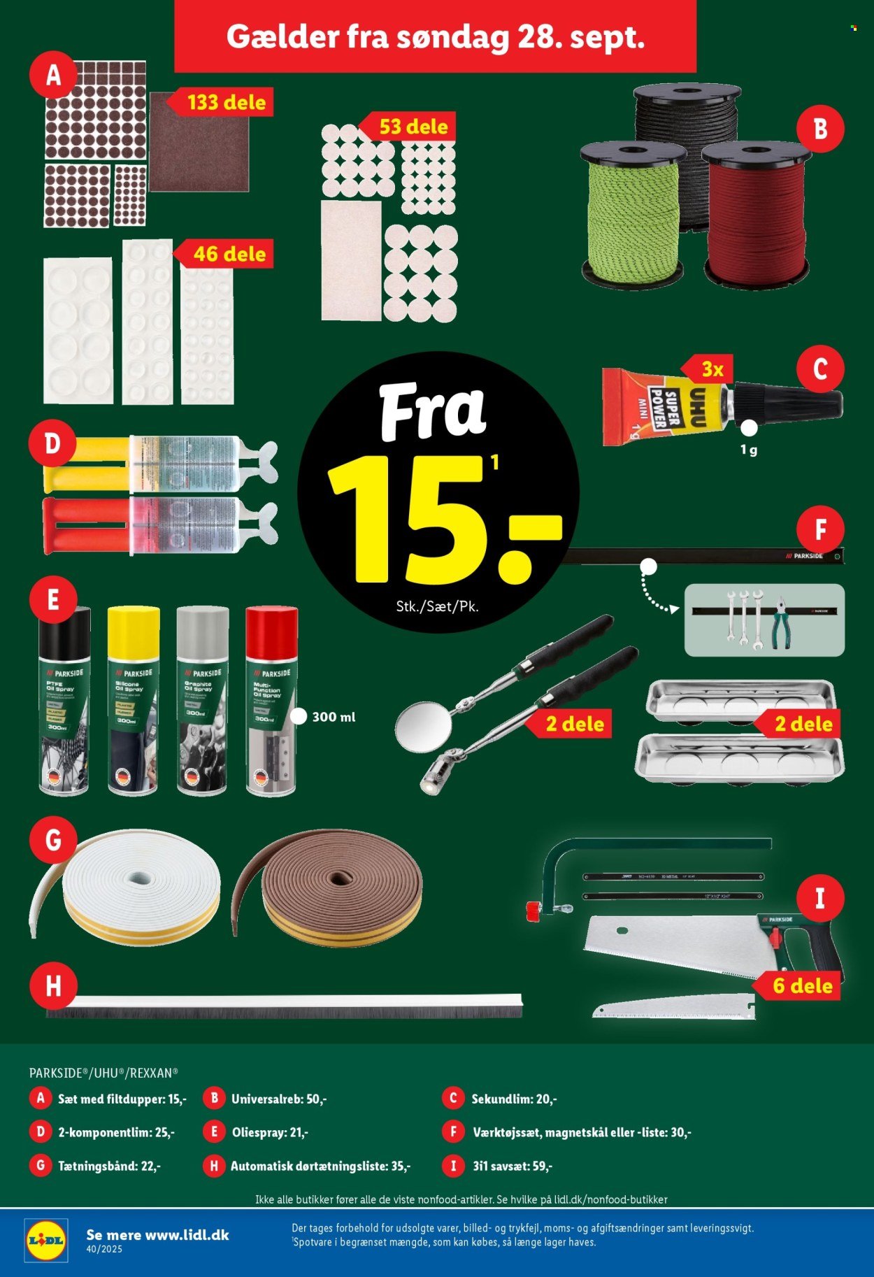 LIDL tilbudsavis - Fra søndag den 28. september 2025 (2025-09-28 - 2025-10-04)