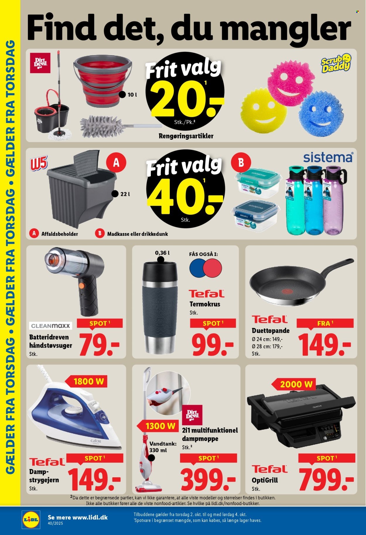 LIDL tilbudsavis - Fra søndag den 28. september 2025 (2025-09-28 - 2025-10-04)